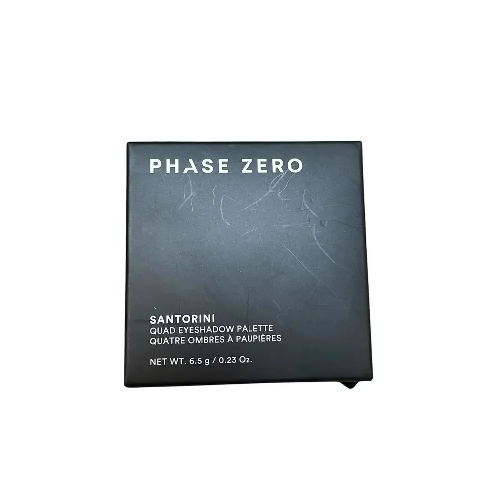NWT! Phase Zero Santorini Quad Eyeshadow Palette